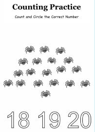 Count And Circle The Correct Number up to 20 #1