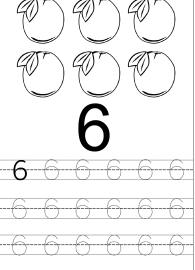 Count and Trace 6 - Number Tracing