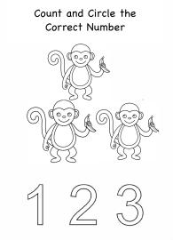 Counting Number up to 3 #1