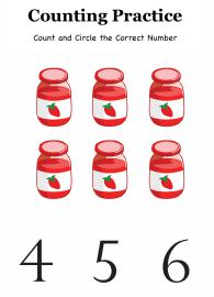 Counting Number up to 6