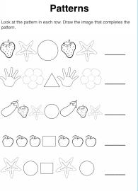 Draw the Missing Object Pattern #1