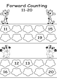 Forward Counting 11 to 20 #1