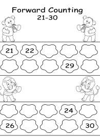 Forward Counting 21 to 30 #1