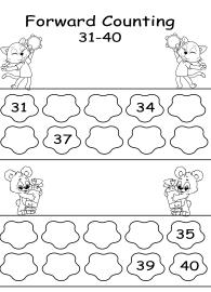 Forward Counting 31 to 40 #1