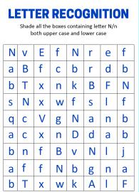 Identify Uppercase and Lowercase Letter N - Letter Recognition