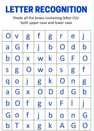 Identify Uppercase and Lowercase Letter O - Letter Recognition
