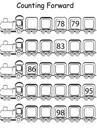 Missing Numbers Counting Forward 76 to 100 #1