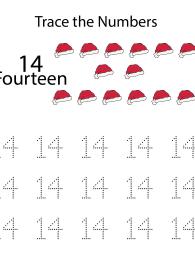 Tracing Numbers & Counting 14