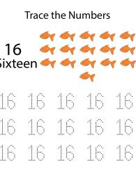 Tracing Numbers & Counting 16