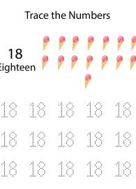 Tracing Numbers & Counting 18 #1