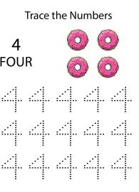 Tracing Numbers & Counting 4
