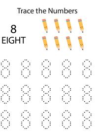 Tracing Numbers & Counting 8
