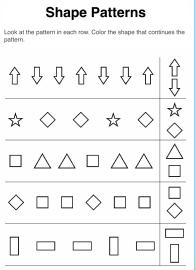 What Shape Comes Next? - Shape Patterns #1