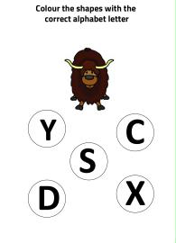 Y for Yak - Practice Beginning Letter